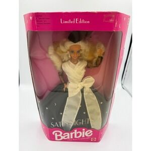 Barbie Satin Nights Doll Limited Edition Vintage Mattel Classic Elegance